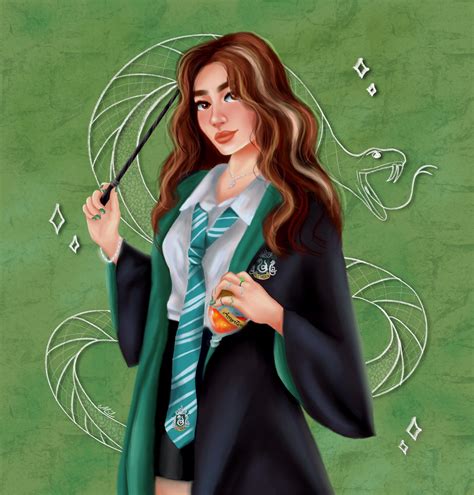 harry potter slytherin characters girls.